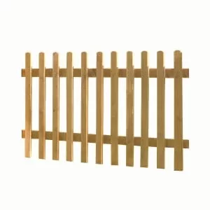Image of Forest Garden 6 X 3ft Dip Treated Pale Palisade Picket Fence