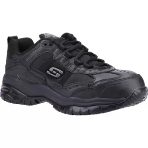 Image of Skechers Soft Stride Grinnell Mens Composite Wide Fit Safety Shoes Black Size 7
