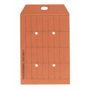 Image of 5 Star Office Internal Mail Envelopes Pocket Resealable 120gsm Orange C4 Pack 250