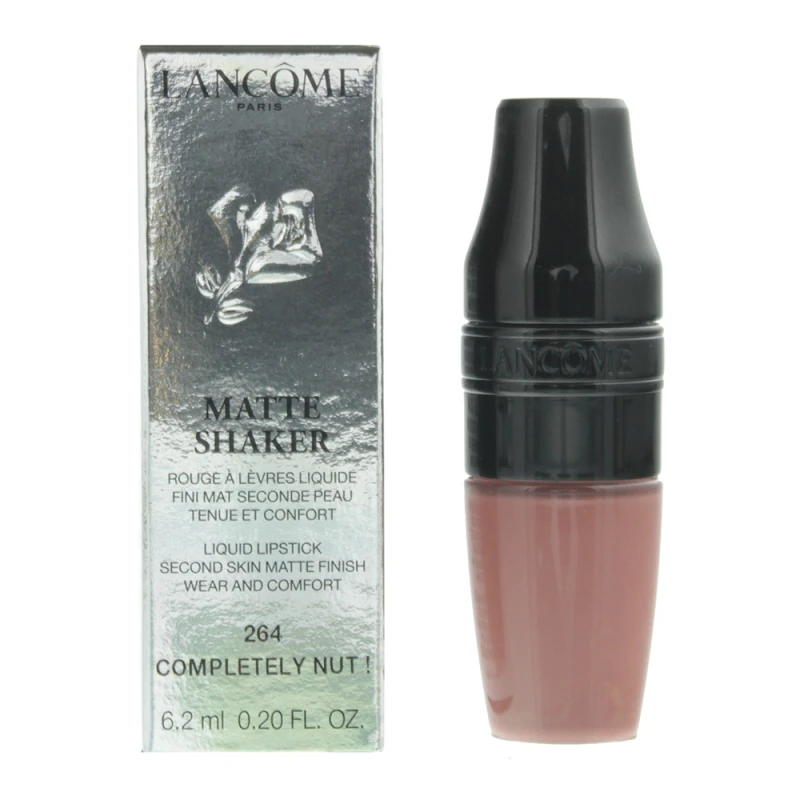 Image of Lancome Matte Shaker Liquid Lipstick 264 Completely Nut 6.2ml