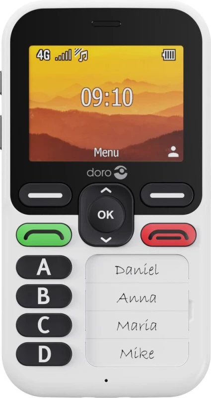 Image of Doro Leva X10 Mobile Phone in Black