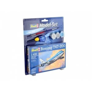 Image of Boeing 747-200 1:450 Revell Model Set