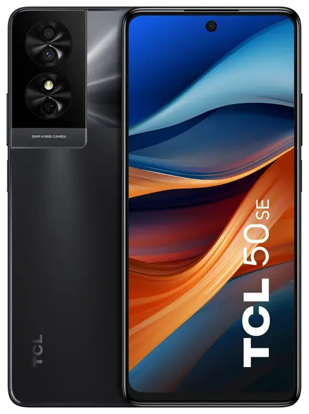 Image of TCL SIM Free TCL 50 SE 256GB Mobile Phone - Black
