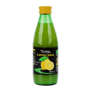 Image of Sunita Lemon Juice - Organic 250ml x 12