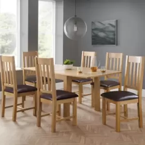 Image of Julian Bowen Astoria Flip Top Dining Table