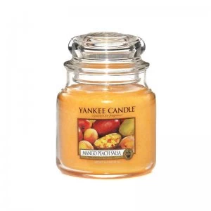 Image of Yankee Candle Mango Peach Salsa Medium Candle 411g