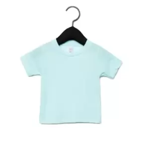 Image of Bella + Canvas Baby Tri-Blend T-Shirt (6-12 Months) (Ice Blue Triblend)