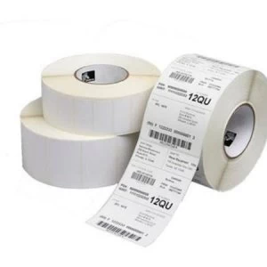 Image of Zebra 880595-025DU Original Z-Perform Printer Label 1000D (38mm x 25mm) White