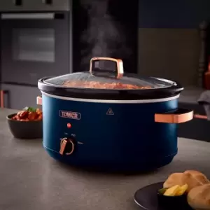 Image of Tower Cavaletto Blue 6.5L Slow Cooker