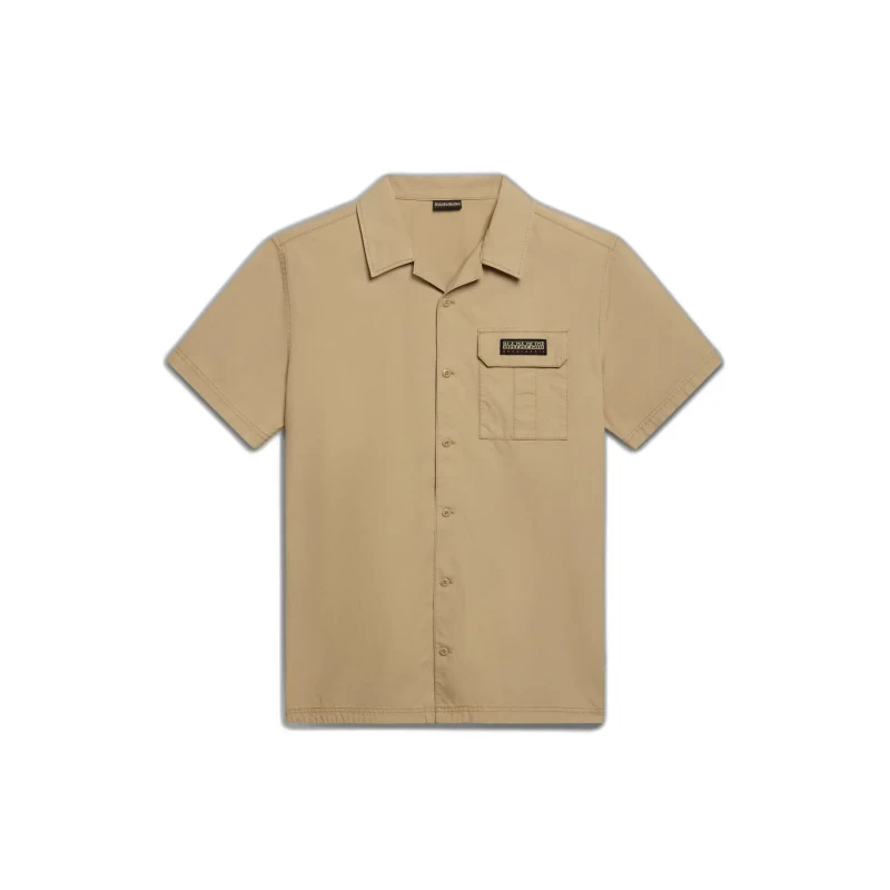 Image of Shirt Napapijri Boyd Beige Male M