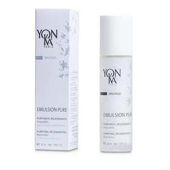 Image of YonkaSpecifics Emulsion Pure With 5 Essential Oils - Purifying, Revitalizing (For Blemishes) 50ml/1.69oz