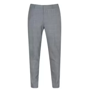 Image of Ted Baker Tynets Slim Fit Suit Trousers - Grey