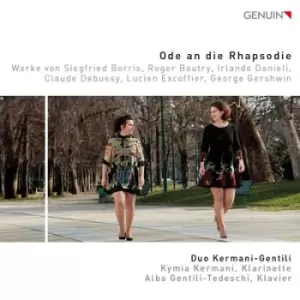 Image of Duo Kermani-Gentili Ode an Die Rhapsodie by Duo Kermani-Gentili CD Album
