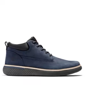 Image of Timberland Cross Mark Chukka For Men In Navy, Size 14.5