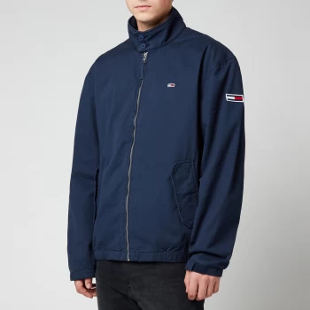 Image of Tommy Jeans Mens Modern Harrington Jacket - Twilight Navy - M