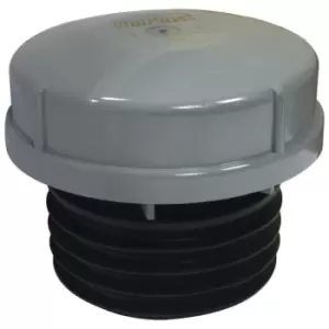 Image of Floplast - 110MM air admittance valve - push fit grey - Grey