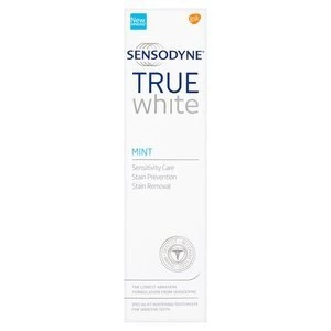 Image of Sensodyne True White mint Toothpaste 75ml
