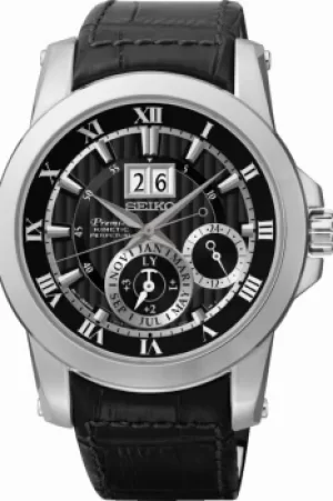 Image of Mens Seiko Premier Kinetic Watch SNP093P2