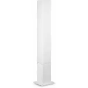 Image of Edo outdoor white floor lamp 1 bulb
