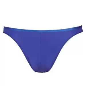 Image of Hom PLUMES MICRO BRIEF mens Underpants / Brief in Blue - Sizes EU XXL,EU S,EU M,EU L,EU XL