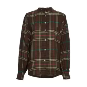 Image of Tommy Hilfiger Check Flannel Blouse Ls - Green