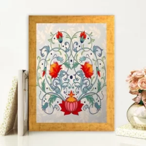 Image of AC408210385 Multicolor Decorative Framed MDF Painting