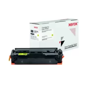 Image of Xerox Everyday Replacement For HP 414X Laser Toner Ink Cartridge Yellow 006R04190