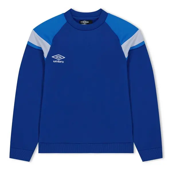 Image of Umbro Poly Fleece Sweater Juniors - Blue 7 - 8 Years