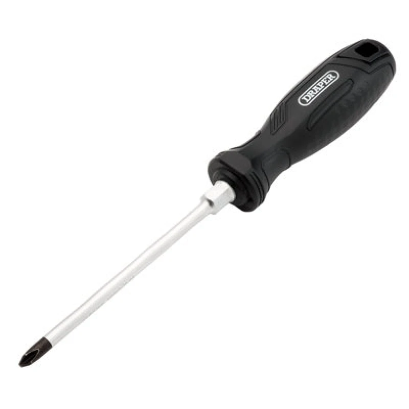 Image of Draper 13494 Phillips Hard Grip Screwdriver, PH2 x 125mm 13494