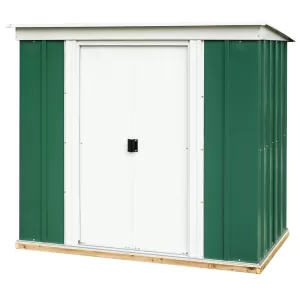 Image of Rowlinson 6ft x 4ft Metal Pent Garden Shed