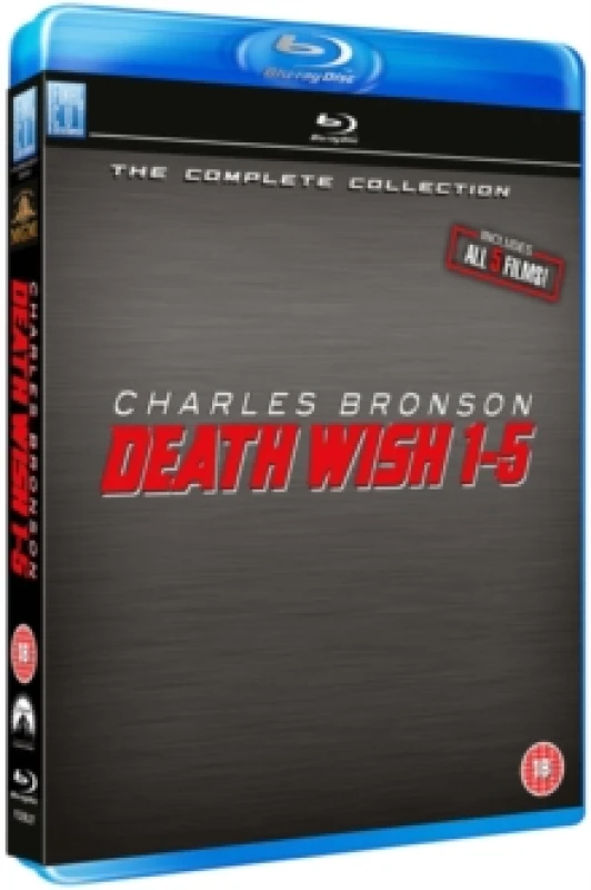 Image of Death Wish 1-5 Bluray 5060057211731