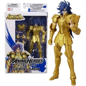 Image of Gemini Seiya (Saint Seiya) Anime Heroes Action Figure