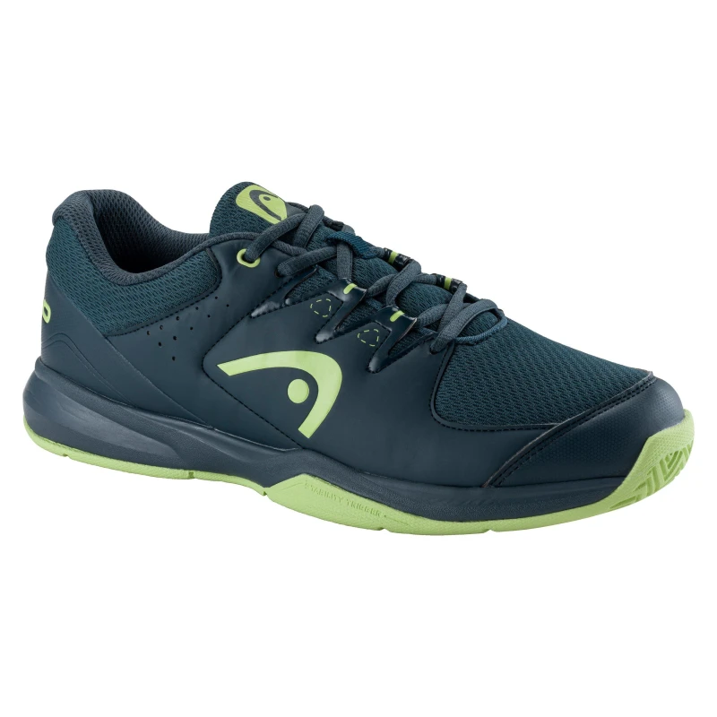 Image of Head Grid 3.5 Indoor Court Shoes Navy Lime male 7 (41)