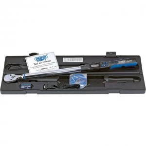 Image of Draper Expert 1/2" Drive Electronic Precision Torque Wrench 1/2" 68Nm - 340Nm