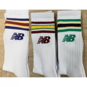 Image of New Balance Stripe 3Pk 19 - White