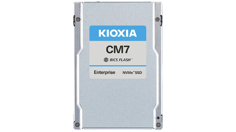 Image of Kioxia CM7-R 3.84 TB 2.5" PCI Express 5.0 NVMe BiCS FLASH TLC