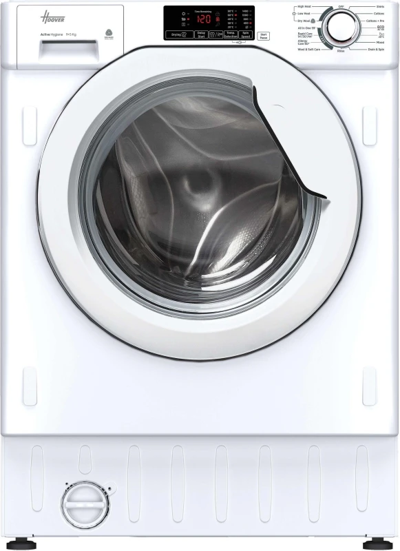Image of Hoover HBD 495D14/1-80 Integrated 9Kg / 5Kg Washer Dryer with 1400 rpm - White, B Rated [Wash Only]