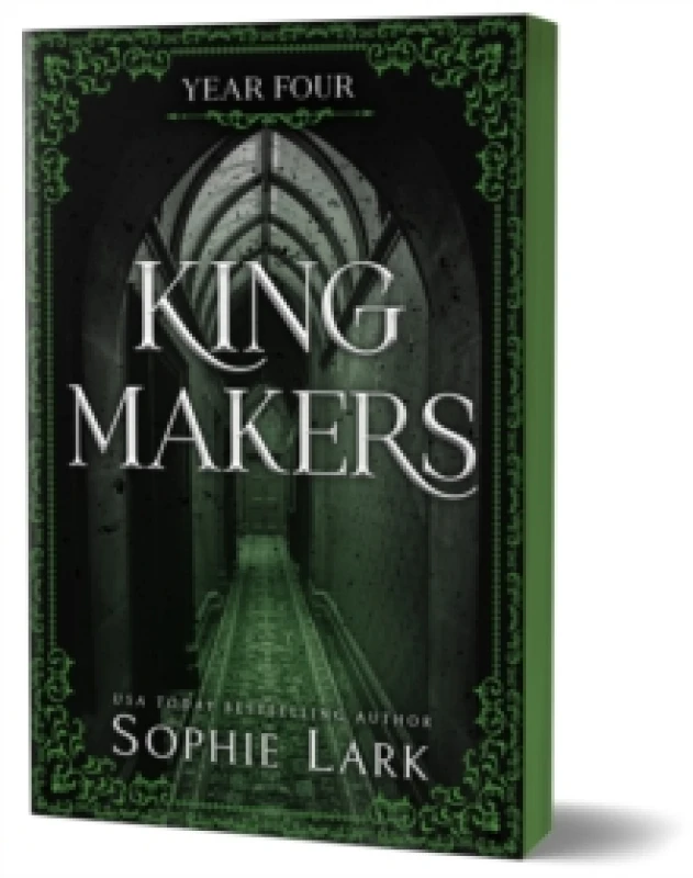 Image of Kingmakers Year Four : A Spicy Dark College Mafia Romance (Kingmakers Book 4) Paperback / softback