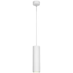 Image of Lucide GIPSY - Slim Plaster Pendant Light - Ø7cm - 1xGU10 - White