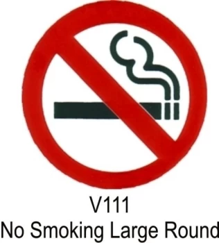 Image of Outdoor Grade Vinyl Sticker - No Smoking Symbol- CASTLE PROMOTIONS- V111