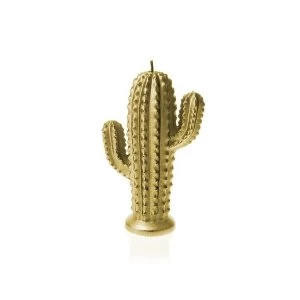 Image of Classic Gold Small Cactus Candle