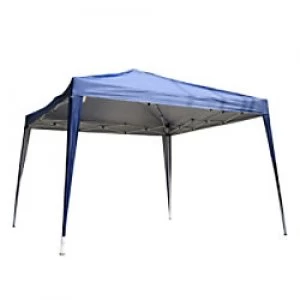 Image of OutSunny 3X3M Pop Up Gazebo Blue, White Water proof Outdoors 1230 mm x 205mm x 195 mm