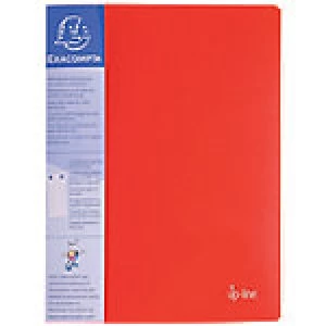 Image of Exacompta Display Book 88205E A4 Red Polypropylene 21 x 29.7 cm