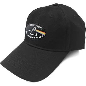 Image of Pink Floyd - The Dark Side of the Moon Black Border Unisex Baseball Cap - Black