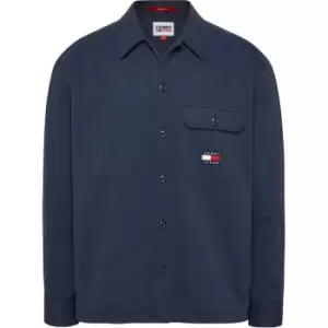 Image of Tommy Jeans Tjm Essential Overshirt - Blue