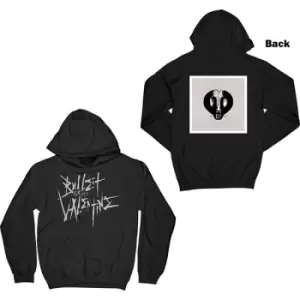 Image of Bullet For My Valentine - Large Logo & Album Unisex XX-Large Pullover Hoodie - Black