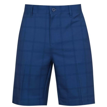 Image of Slazenger Chequered Shorts Mens - Navy