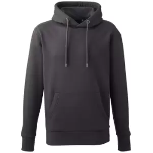 Image of Anthem Mens Organic Hoodie (S) (Charcoal)