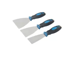 Image of Silverline 661661 Expert Filler Knife Set 3pce 50, 75 & 100mm