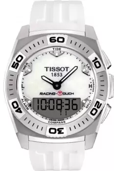 Image of Mens Tissot Racing Touch Alarm Chronograph Watch T0025201711100